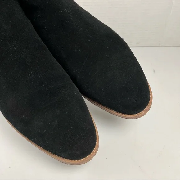 New Republic Black Suede Chelsea Boots Mens Size 12 - Picture 5 of 9